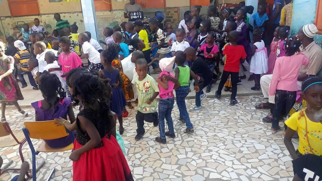 Božična zabava Afrika