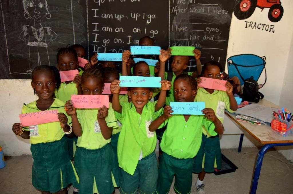 say hello to the world